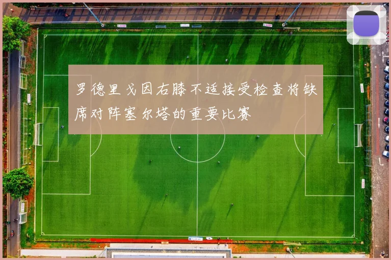 罗德里戈因右膝不适接受检查将缺席对阵塞尔塔的重要比赛